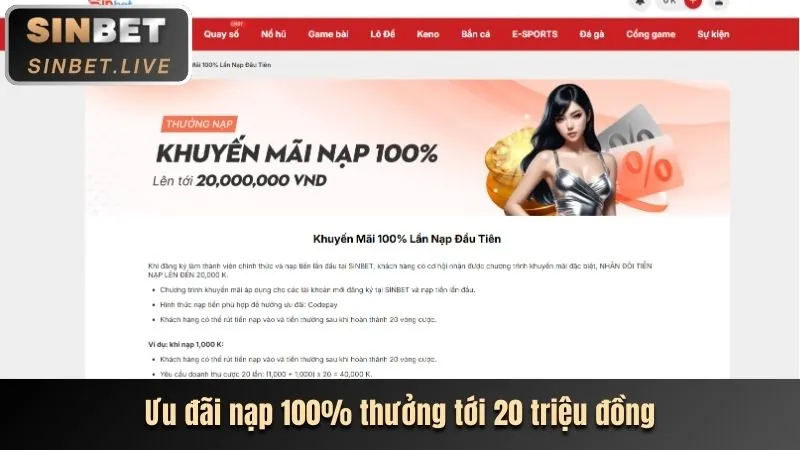 Khuyến mãi Thể Thao XN88